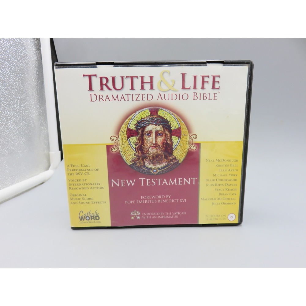 Truth & Life Dramatized Audio Bible New Testament 18 CD Set RSV-CE Catholic Word